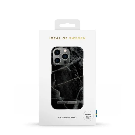 Ideal of Sweden Case for iPhone 14 Pro Fashion - Black Thunder